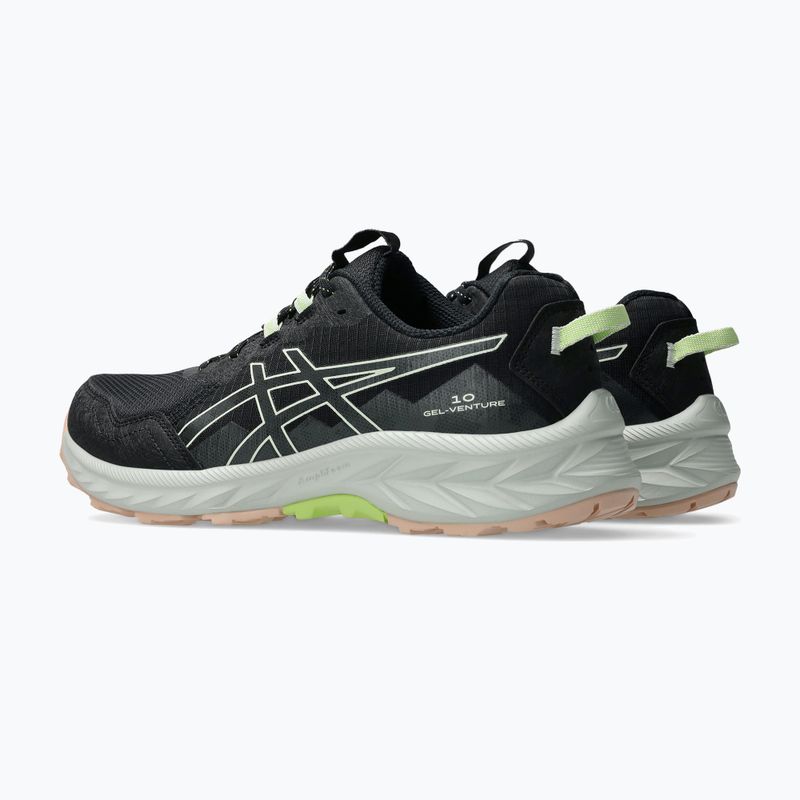 ASICS Gel-Venture 10 мъжки обувки за бягане черно/шептящо зелено 4