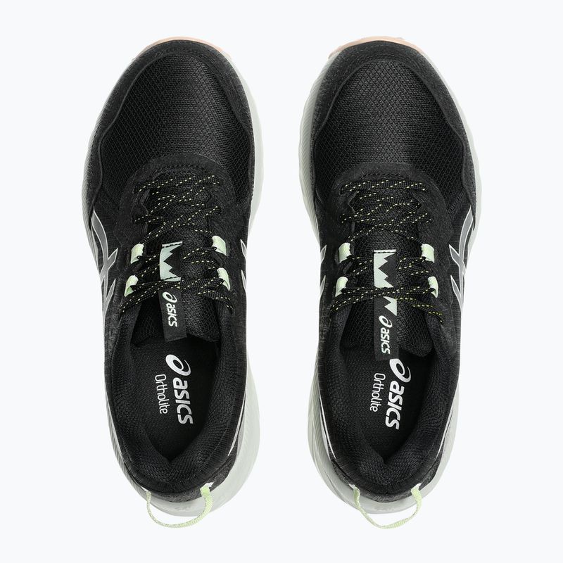 ASICS Gel-Venture 10 мъжки обувки за бягане черно/шептящо зелено 6
