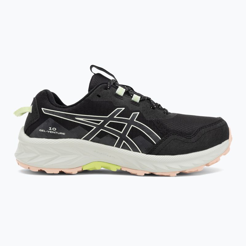 ASICS Gel-Venture 10 мъжки обувки за бягане черно/шептящо зелено 2