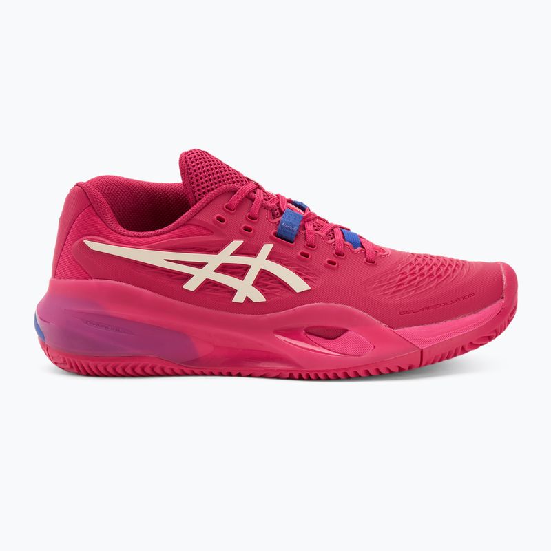 Дамски обувки за тенис Asics Gel-Resolution X Clay W bright rose/cream 2