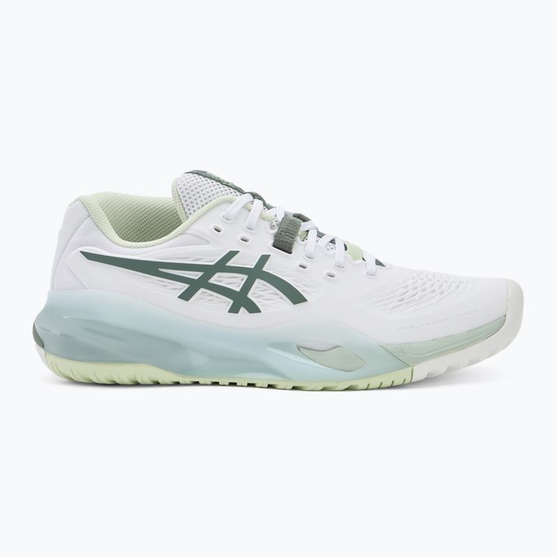 Дамски обувки за тенис Asics Gel-Resolution X W white/monument blue 2