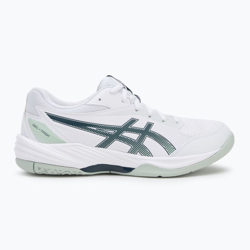 ASICS мъжки обувки Gel-Task 4 white/tranquil teal 2