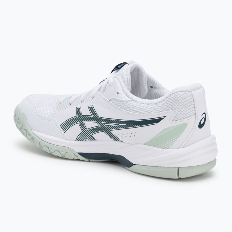 ASICS мъжки обувки Gel-Task 4 white/tranquil teal 3