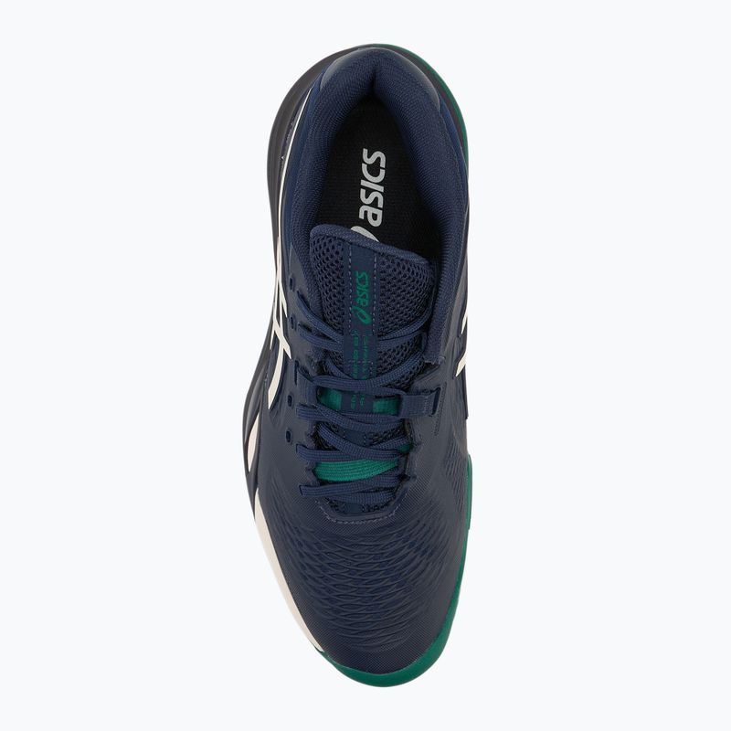 Мъжки обувки за тенис Asics Gel-Resolution X Clay midnight/cream 5