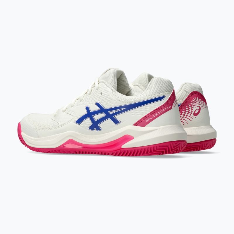 Дамски обувки за тенис Asics Gel-Dedicate 8 Clay W cream/dark cobalt 4