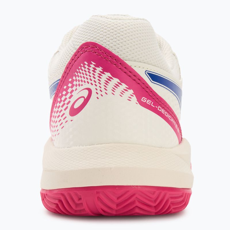 Дамски обувки за тенис Asics Gel-Dedicate 8 Clay W cream/dark cobalt 6