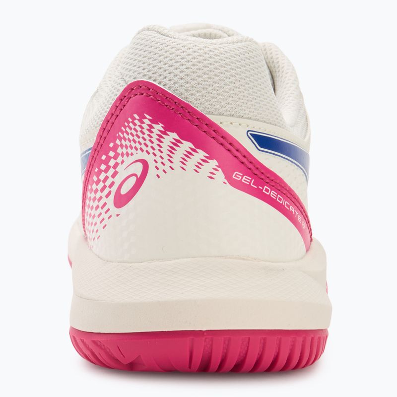 Дамски обувки за тенис Asics Gel-Dedicate 8 W cream/dark cobalt 6