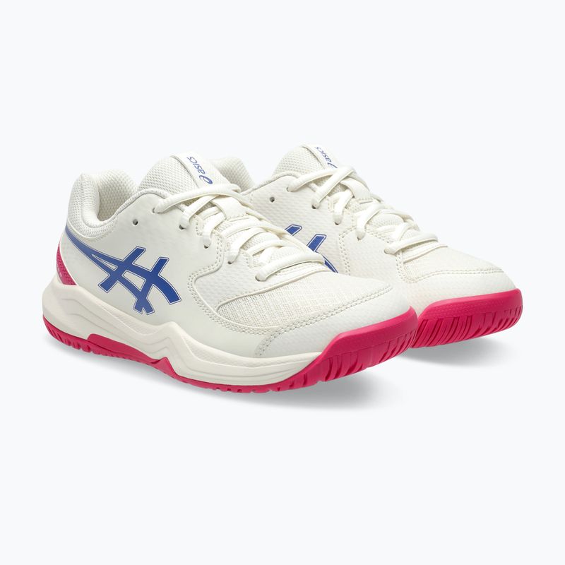 Детски обувки за тенис Asics Gel-Dedicate 8 GS Jr cream/dark cobalt 3