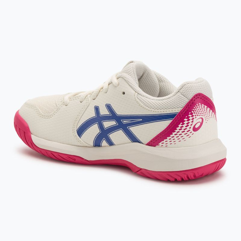 Детски обувки за тенис Asics Gel-Dedicate 8 GS Jr cream/dark cobalt 3