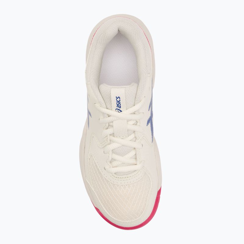 Детски обувки за тенис Asics Gel-Dedicate 8 GS Jr cream/dark cobalt 5