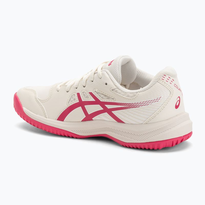 Дамски обувки за тенис Asics Court Slide 4 W cream/bright rose 3