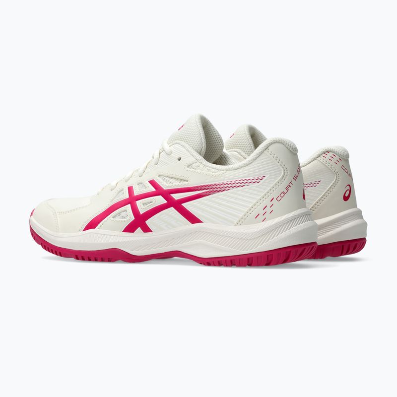 Дамски обувки за тенис Asics Court Slide 4 W cream/bright rose 4