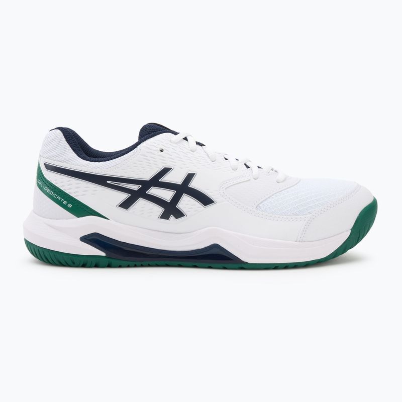 Мъжки обувки за тенис Asics Gel-Dedicate 8 white/midnight 2