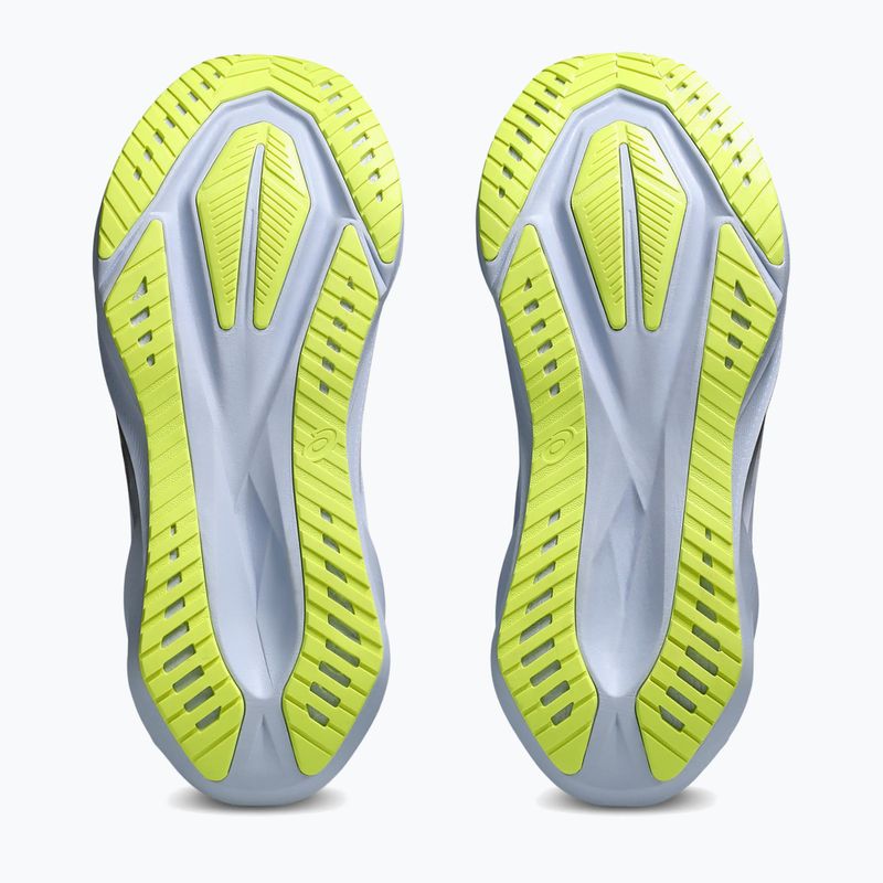 ASICS Novablast 5 мъжки обувки за бягане черно/синьо избледняване 13