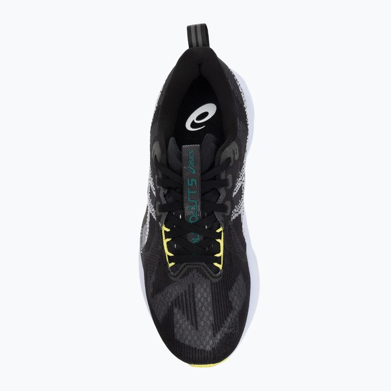 ASICS Novablast 5 мъжки обувки за бягане черно/синьо избледняване 5