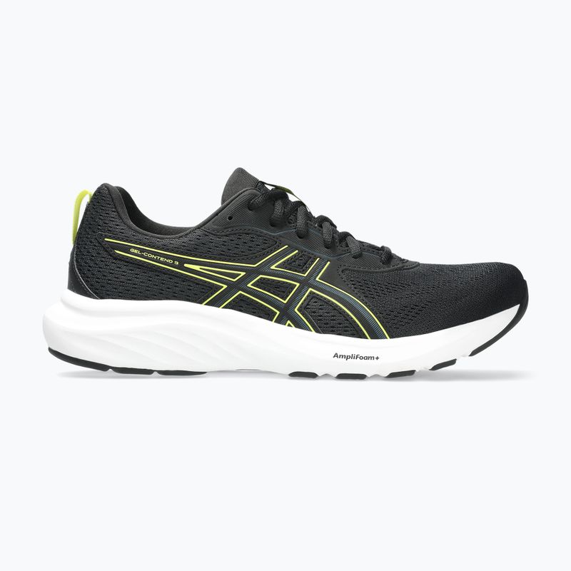 Мъжки обувки за бягане ASICS Gel-Contend 9 black/citron