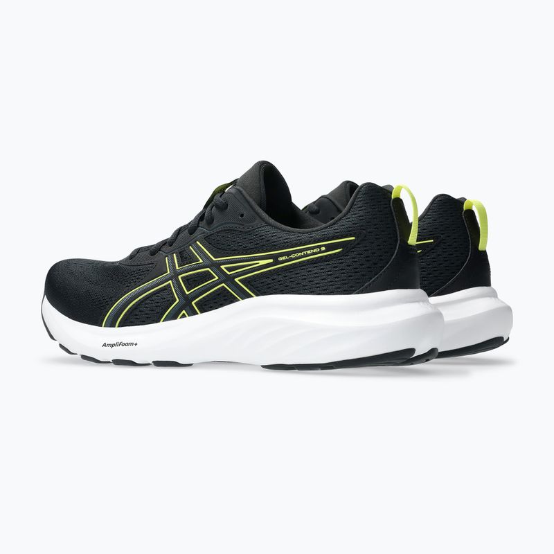 Мъжки обувки за бягане ASICS Gel-Contend 9 black/citron 4