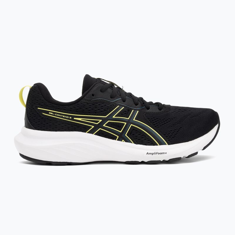 Мъжки обувки за бягане ASICS Gel-Contend 9 black/citron 2