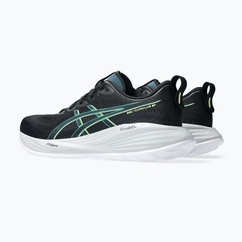 ASICS Gel-Cumulus 27 мъжки обувки за бягане черно/синьо жълто 4