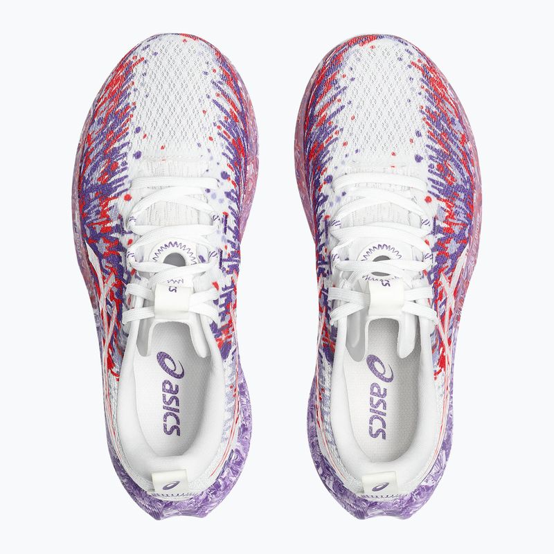 ASICS дамски обувки за бягане Noosa Tri 16 huddle white/edo purple 13