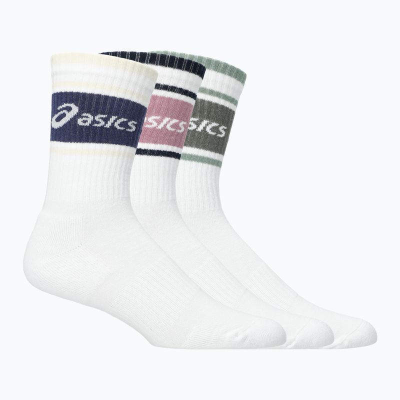 ASICS Logo Crew чорапи 3 чифта monument blue/indigo fog/rubble red