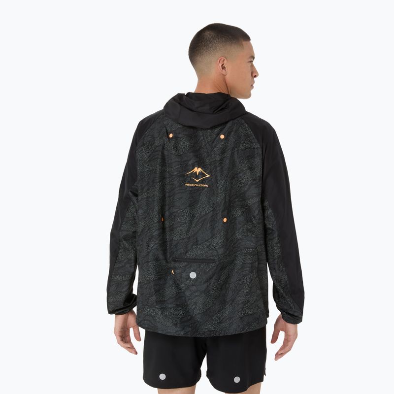 ASICS мъжко яке за бягане Fujitrail Packable Windbreaker performance black 3