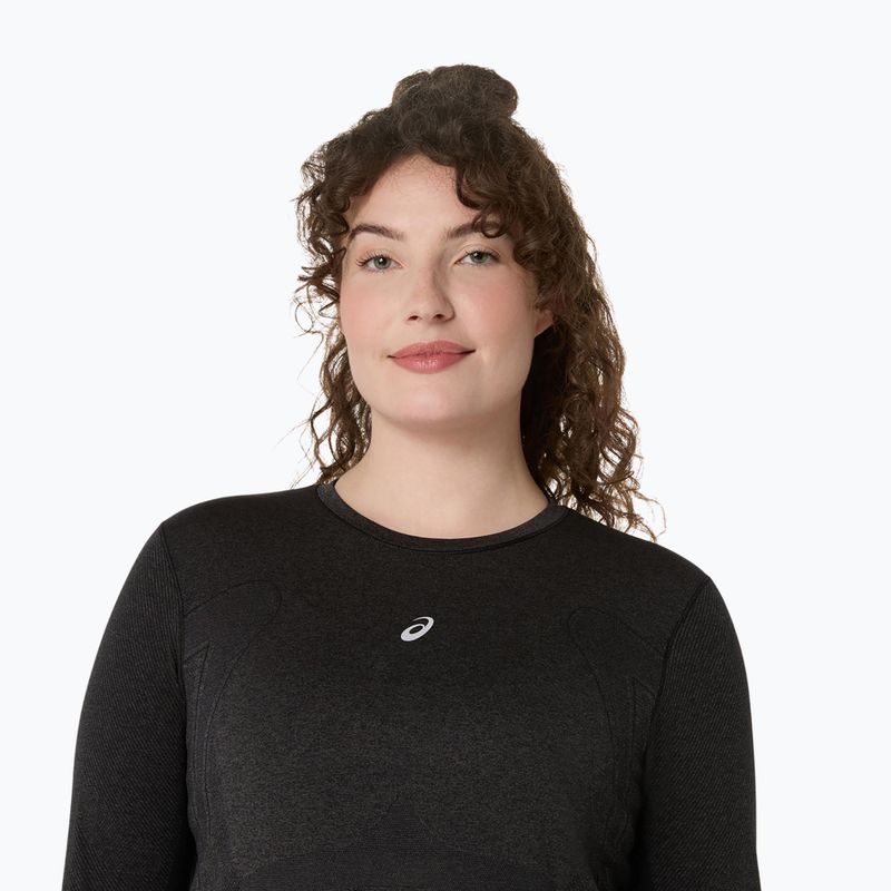Дамски ASICS Road Seamless LS performance black за бягане с дълъг ръкав 5
