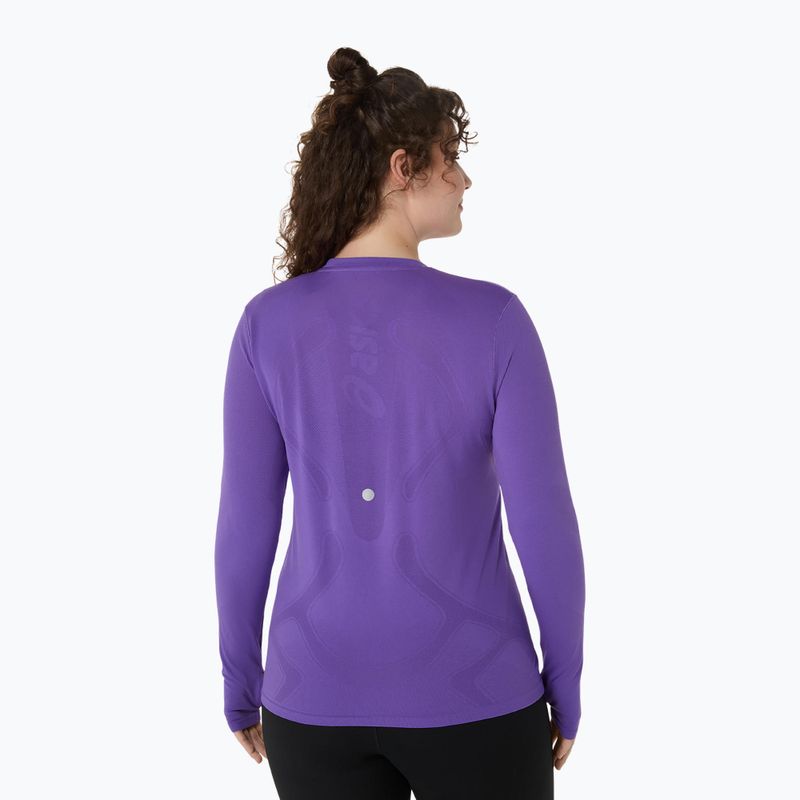 Дамски ASICS Road Seamless LS edo purple бягане с дълъг ръкав 3