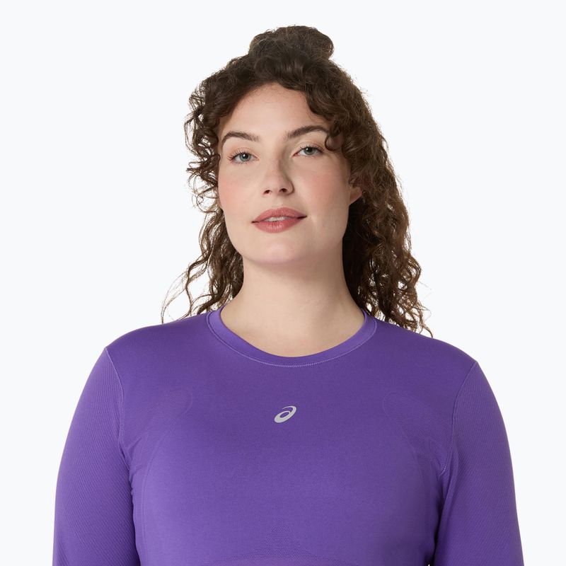 Дамски ASICS Road Seamless LS edo purple бягане с дълъг ръкав 4