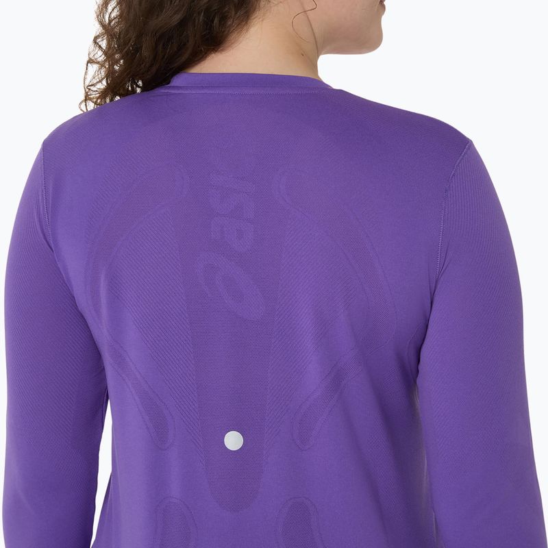 Дамски ASICS Road Seamless LS edo purple бягане с дълъг ръкав 5