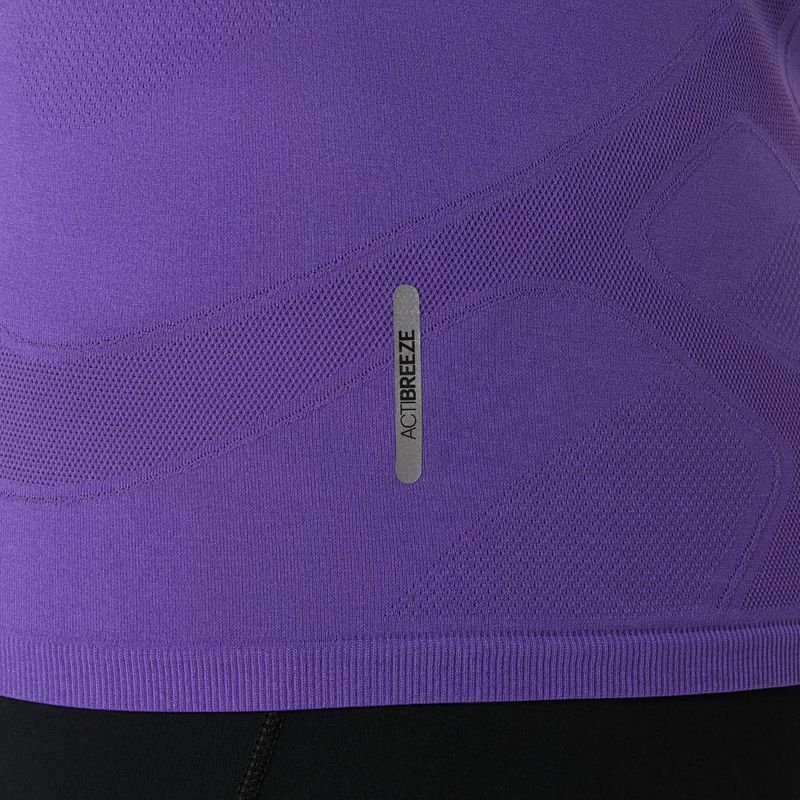 Дамски ASICS Road Seamless LS edo purple бягане с дълъг ръкав 7