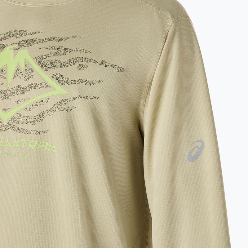Мъжки ASICS Fujitrail Logo LS каки за бягане с дълъг ръкав 6