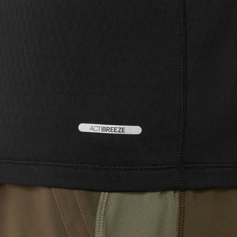 Мъжки ASICS Road Winter Hoodie performance черен суитшърт за бягане 12