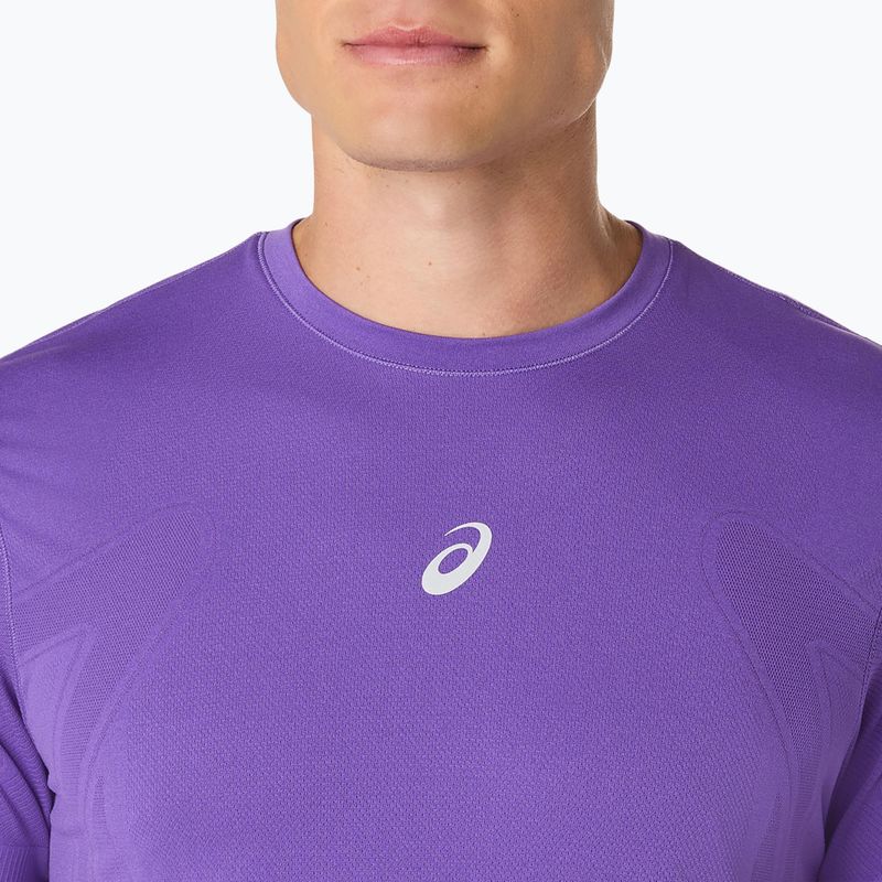 Мъжка тениска за бягане ASICS Road Seamless edo purple 5