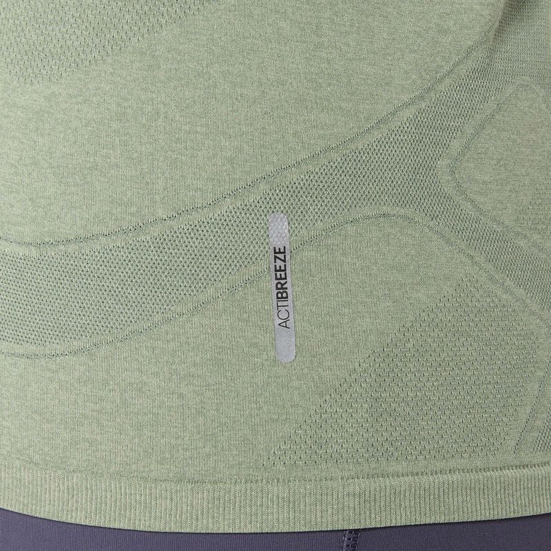 Дамски ASICS Road Seamless LS за бягане с дълъг ръкав monument blue/whisper green 8
