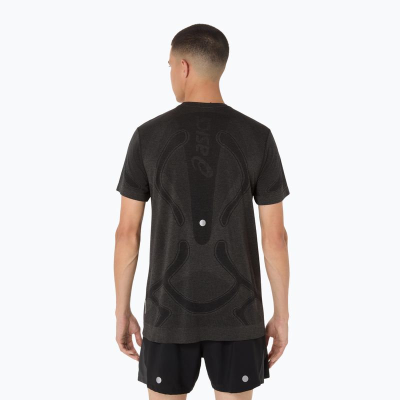 Мъжка тениска за бягане ASICS Road Seamless performance black 3