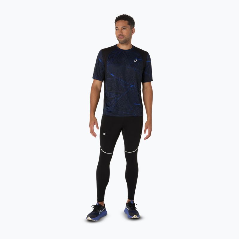 ASICS Road Lite-Show SS performance черна мъжка тениска за бягане 2