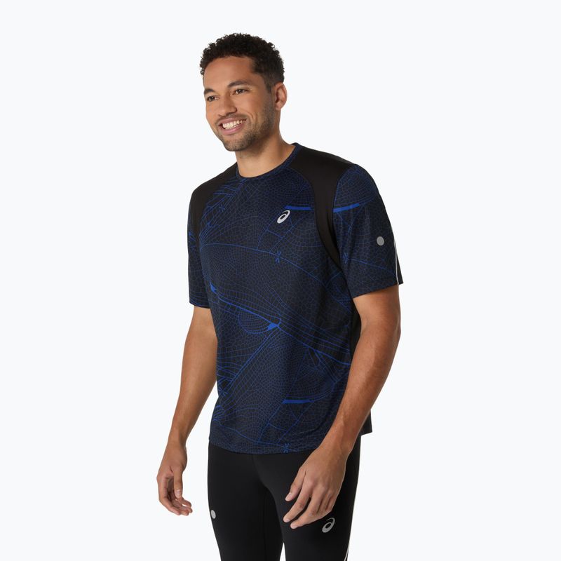 ASICS Road Lite-Show SS performance черна мъжка тениска за бягане 4