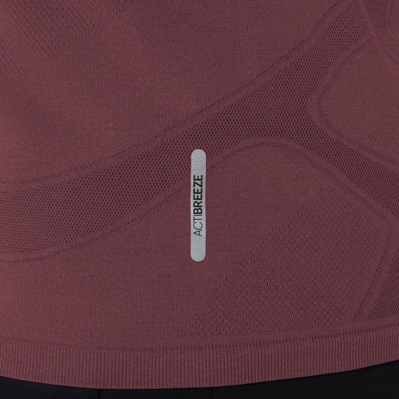Дамска тениска за бягане ASICS Seamless dark currant/port royal 6