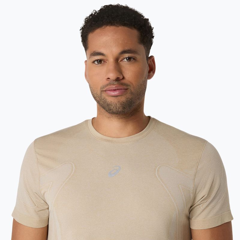 Мъжка тениска за бягане ASICS Road Seamless cream 5