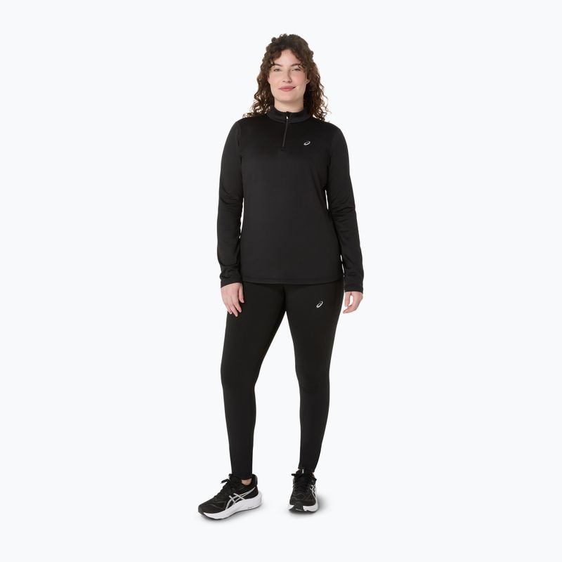 ASICS Core LS Half Zip Winter performance black за жени с дълъг ръкав 2