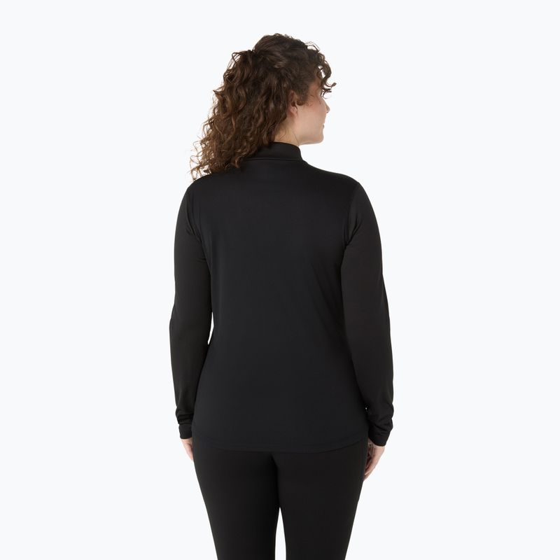 ASICS Core LS Half Zip Winter performance black за жени с дълъг ръкав 3