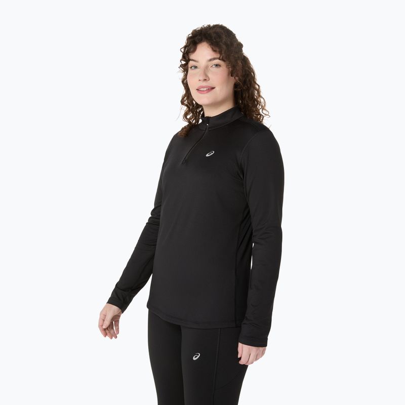 ASICS Core LS Half Zip Winter performance black за жени с дълъг ръкав 4