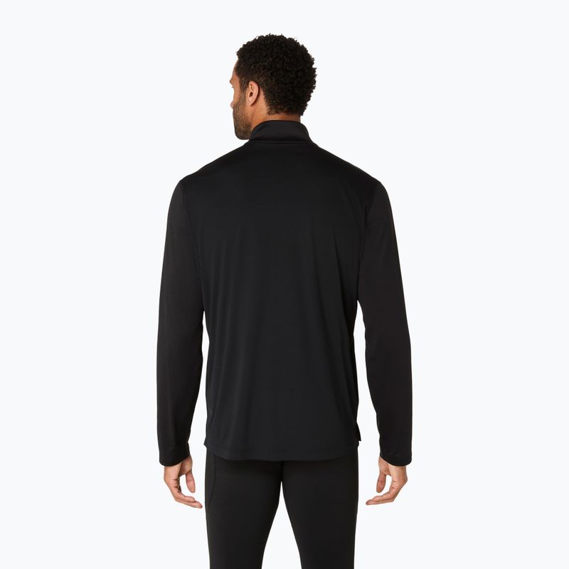 Мъжки ASICS Core Half Zip Зимна тениска за бягане black 3