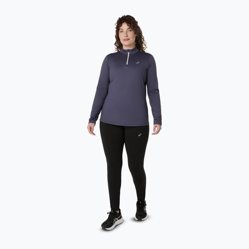 Дамски ASICS Core LS Half Zip Winter indigo fog running longsleeve 2