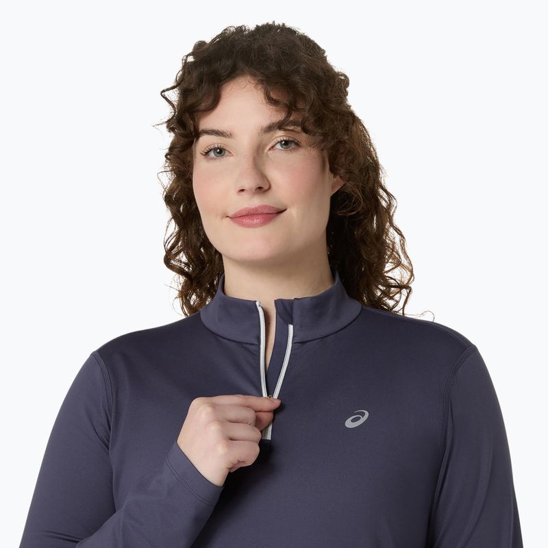 Дамски ASICS Core LS Half Zip Winter indigo fog running longsleeve 5