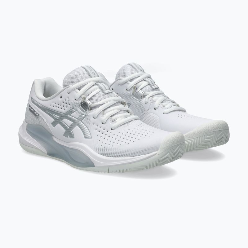 Дамски тенис обувки ASICS Gel-Challenger 15 Clay white/pure silver 10