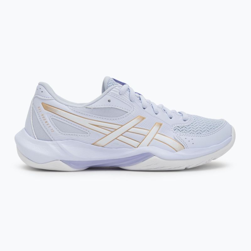 Дамски обувки за волейбол ASICS Gel-Rocket 12 blue fade/champagne 2