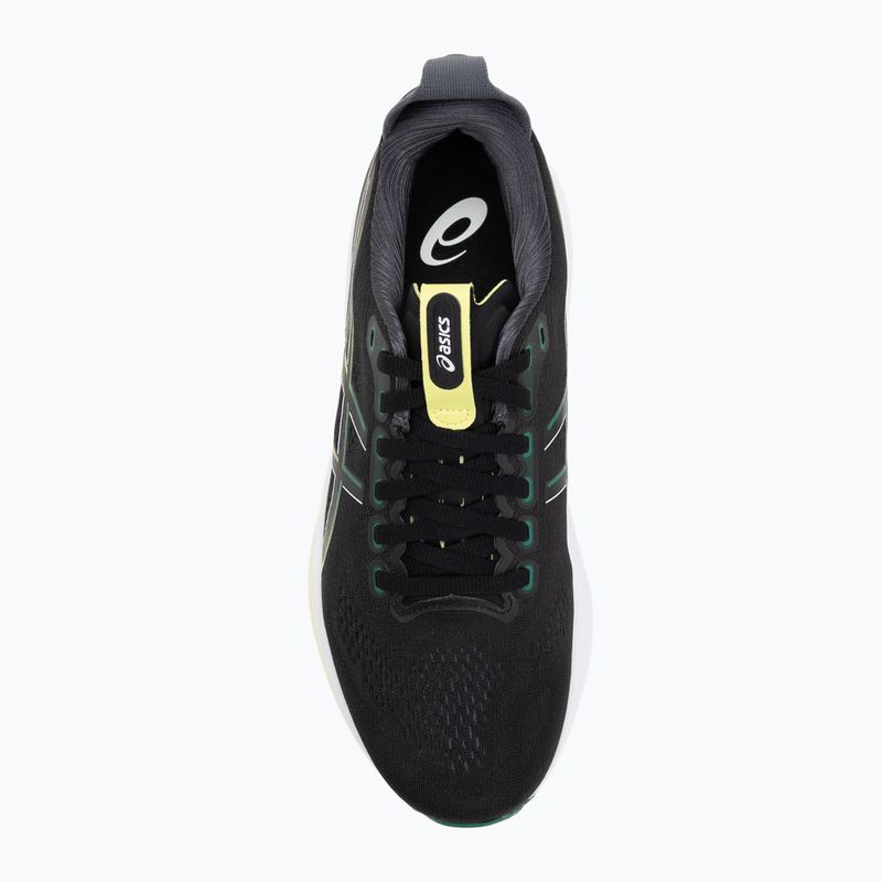 ASICS Gel-Kayano 32 мъжки обувки за бягане черно/жълто зелено 5