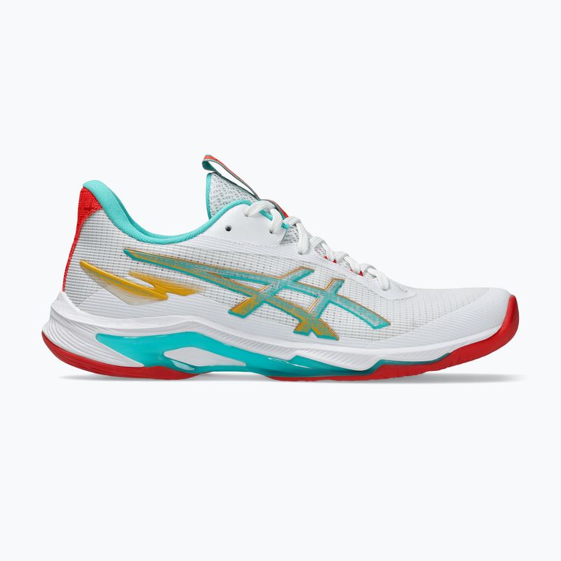 Дамски обувки за волейбол ASICS Netburner Ballistic FF 4 white/sea glass